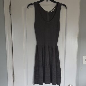 BB Dakota Charcoal Sleeveless Mini Dress